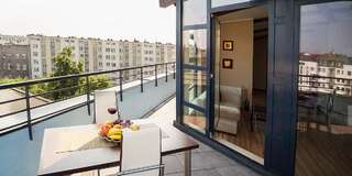 Апарт-отели City Aparthotel Щецин Апартаменты с 1 спальней и террасой-2